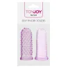 Basics TOYJOY Gaines de doigt texturées Sexy Finger Ticklers x2
